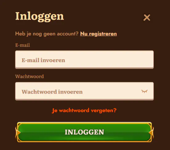 inloggen bij wild robin Nederland