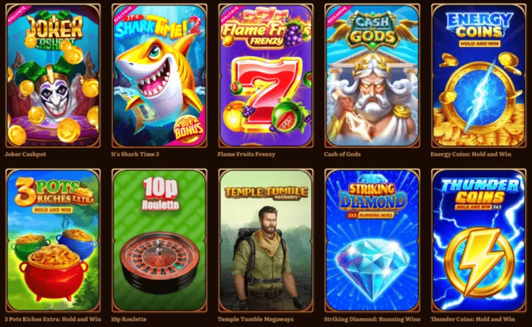 Ontdek het spelaanbod bij wildrobin Casino